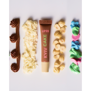 Lipss Lipper Kyiv Cake Блиск для губ з ароматом "Київський торт" 8мл